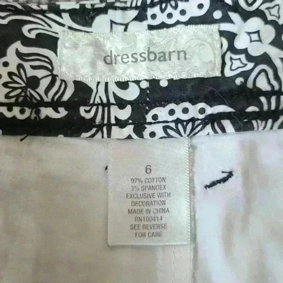 Printed Dressbarn Mini Skirt - Picture 2 of 4